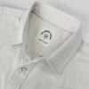 image:imageDubinik Pearl Snap Western Shirt for Men Short Sleeve Durable Cotton Cowboy Work ShirtBeige White