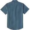 image:imageDubinik Pearl Snap Western Shirt for Men Short Sleeve Durable Cotton Cowboy Work ShirtBlue