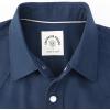 image:imageDubinik Pearl Snap Western Shirt for Men Short Sleeve Durable Cotton Cowboy Work ShirtNavy