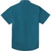 image:imageDubinik Pearl Snap Western Shirt for Men Short Sleeve Durable Cotton Cowboy Work ShirtNavy Blue