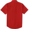 image:imageDubinik Pearl Snap Western Shirt for Men Short Sleeve Durable Cotton Cowboy Work ShirtRed