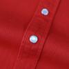 image:imageDubinik Pearl Snap Western Shirt for Men Short Sleeve Durable Cotton Cowboy Work ShirtRed