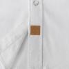image:imageDubinik Pearl Snap Western Shirt for Men Short Sleeve Durable Cotton Cowboy Work ShirtWhite