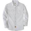 image:imageDubinik Mens Long Sleeve Button Down Shirt Casual Solid Work Shirts Two Pocket for Men AllCotton Regular Fit VintageWhite