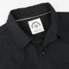 image:imageDubinik Chambray Shirt Men Cotton Mens Button Up Shirts Long Sleeve Casual Work with 2 Pockets Regular FitBlack