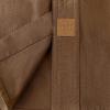 image:imageDubinik Chambray Shirt Men Cotton Mens Button Up Shirts Long Sleeve Casual Work with 2 Pockets Regular FitDark Brown