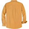image:imageDubinik Chambray Shirt Men Cotton Mens Button Up Shirts Long Sleeve Casual Work with 2 Pockets Regular FitLeaf Orange
