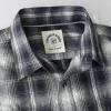 image:imageDubinik Mens Casual Plaid Shirt Long Sleeve Regular Fit Button Down Work Shirts with 2 Pocket Soft Lightweight Everyday WearBlue White and Gray