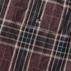 image:imageDubinik Mens Casual Plaid Shirt Long Sleeve Regular Fit Button Down Work Shirts with 2 Pocket Soft Lightweight Everyday WearBrown
