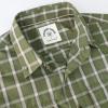 image:imageDubinik Mens Casual Plaid Shirt Long Sleeve Regular Fit Button Down Work Shirts with 2 Pocket Soft Lightweight Everyday WearGreen