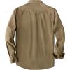 image:imageDubinik Mens Casual Plaid Shirt Long Sleeve Regular Fit Button Down Work Shirts with 2 Pocket Soft Lightweight Everyday WearKhaki