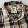 image:imageDubinik Mens Casual Plaid Shirt Long Sleeve Regular Fit Button Down Work Shirts with 2 Pocket Soft Lightweight Everyday WearKhaki and Black