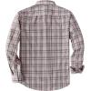 image:imageDubinik Mens Casual Plaid Shirt Long Sleeve Regular Fit Button Down Work Shirts with 2 Pocket Soft Lightweight Everyday WearLight Pink