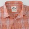 image:imageDubinik Mens Casual Plaid Shirt Long Sleeve Regular Fit Button Down Work Shirts with 2 Pocket Soft Lightweight Everyday WearOrange