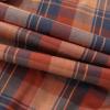 image:imageDubinik Mens Casual Plaid Shirt Long Sleeve Regular Fit Button Down Work Shirts with 2 Pocket Soft Lightweight Everyday WearOrangered and Dark Blue