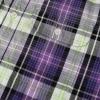 image:imageDubinik Mens Casual Plaid Shirt Long Sleeve Regular Fit Button Down Work Shirts with 2 Pocket Soft Lightweight Everyday WearPurple and White
