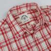 image:imageDubinik Mens Casual Plaid Shirt Long Sleeve Regular Fit Button Down Work Shirts with 2 Pocket Soft Lightweight Everyday WearRed and White