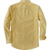 image:imageDubinik Mens Casual Plaid Shirt Long Sleeve Regular Fit Button Down Work Shirts with 2 Pocket Soft Lightweight Everyday WearYellow