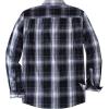 image:imageDubinik Mens Long Sleeve Button Down Shirts Plaid Casual Work Cotton Vintage Soft with Pocket Regular FitBlack Gray 052