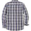 image:imageDubinik Mens Long Sleeve Button Down Shirts Plaid Casual Work Cotton Vintage Soft with Pocket Regular FitBlue White Yellow 052