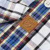 image:imageDubinik Mens Long Sleeve Button Down Shirts Plaid Casual Work Cotton Vintage Soft with Pocket Regular FitBlue White Yellow 052