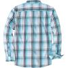 image:imageDubinik Mens Long Sleeve Button Down Shirts Plaid Casual Work Cotton Vintage Soft with Pocket Regular FitBlue White and Red 052