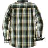 image:imageDubinik Mens Long Sleeve Button Down Shirts Plaid Casual Work Cotton Vintage Soft with Pocket Regular FitDark Green Yellow 052