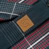 image:imageDubinik Mens Long Sleeve Button Down Shirts Plaid Casual Work Cotton Vintage Soft with Pocket Regular FitDark Green and Red 052