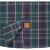 image:imageDubinik Mens Long Sleeve Button Down Shirts Plaid Casual Work Cotton Vintage Soft with Pocket Regular FitNavy Blue Green 052
