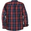 image:imageDubinik Mens Long Sleeve Button Down Shirts Plaid Casual Work Cotton Vintage Soft with Pocket Regular FitNavy Blue Red 052