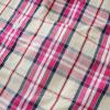 image:imageDubinik Mens Long Sleeve Button Down Shirts Plaid Casual Work Cotton Vintage Soft with Pocket Regular FitPink Khaki 052