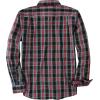 image:imageDubinik Mens Long Sleeve Button Down Shirts Plaid Casual Work Cotton Vintage Soft with Pocket Regular FitRed Black 052