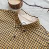image:imageDubinik Mens Long Sleeve Button Down Shirts Plaid Casual Work Cotton Vintage Soft with Pocket Regular FitYellow Black Zs