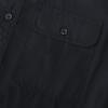 image:imageDubinik Mens Short Sleeve Button Down Shirts Plaid Casual Western Style Shirt 2 Pocket Lightweight Breathable Regular FitBlack