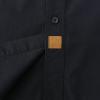 image:imageDubinik Mens Short Sleeve Button Down Shirts Plaid Casual Western Style Shirt 2 Pocket Lightweight Breathable Regular FitBlack