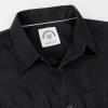 image:imageDubinik Mens Short Sleeve Button Down Shirts Plaid Casual Western Style Shirt 2 Pocket Lightweight Breathable Regular FitBlack