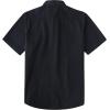 image:imageDubinik Mens Short Sleeve Button Down Shirts Plaid Casual Western Style Shirt 2 Pocket Lightweight Breathable Regular FitBlack