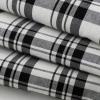 image:imageDubinik Mens Short Sleeve Button Down Shirts Plaid Casual Western Style Shirt 2 Pocket Lightweight Breathable Regular FitGray and White