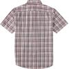 image:imageDubinik Mens Short Sleeve Button Down Shirts Plaid Casual Western Style Shirt 2 Pocket Lightweight Breathable Regular FitLight Pink