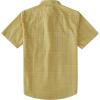 image:imageDubinik Mens Short Sleeve Button Down Shirts Plaid Casual Western Style Shirt 2 Pocket Lightweight Breathable Regular FitYellow