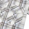 image:imageDubinik Pearl Snap Shirts for Men Long Sleeve Western Shirt for Mens Vintage Casual Plaid Cowboy Country ButtonLight Blue Cream