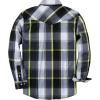 image:imageDubinik Pearl Snap Shirts for Men Long Sleeve Western Shirt for Mens Vintage Casual Plaid Cowboy Country ButtonYellow Black