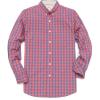 image:imageDubinik Mens Long Sleeve Button Down Shirts Plaid Casual Work Cotton Vintage Soft with Pocket Regular FitOrange Blue Zs