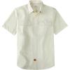 image:imageDubinik Mens Short Sleeve Button Down Shirts Plaid Casual Western Style Shirt 2 Pocket Lightweight Breathable Regular FitBeige