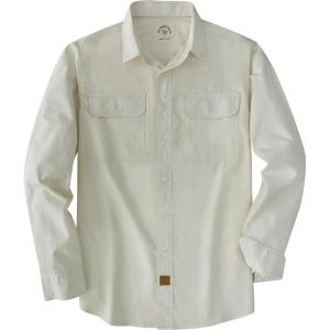 image:imageDubinik Mens Casual Plaid Shirt Long Sleeve Regular Fit Button Down Work Shirts with 2 Pocket Soft Lightweight Everyday WearBeige