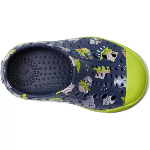 Jefferson Star Wars Print Slip-On Sneakers for Toddlers – Closed Round Toe – Synthetic Upper