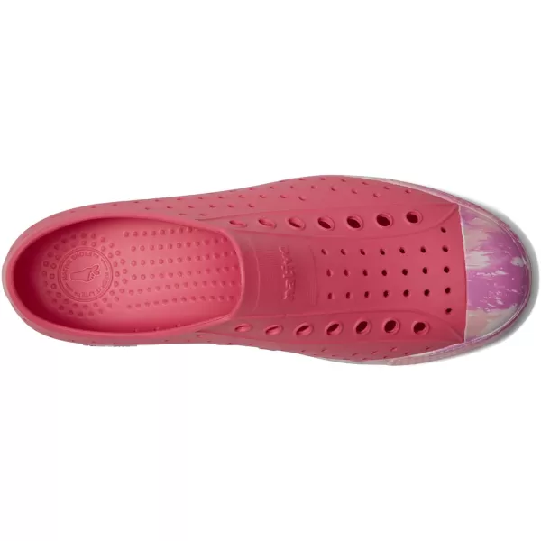Native Shoes Jefferson Sugarlite Marbled Unisex Slip-On Shoes – Round Toe – Perforated Synthetic Upper