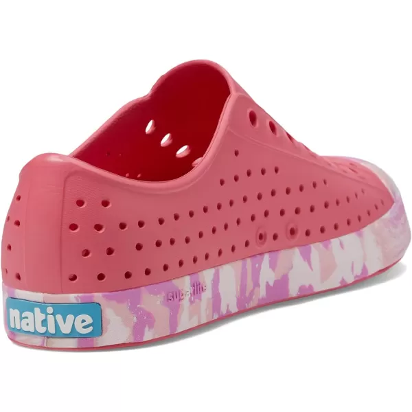 Native Shoes Jefferson Sugarlite Marbled Unisex Slip-On Shoes – Round Toe – Perforated Synthetic Upper