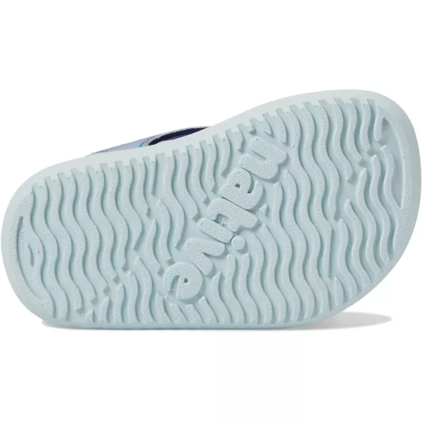 Native Shoes Kids Charley Sugarlite Hologram Flat Sandals for Little Kid - Hook-Loop Closure with EVA Footbed, and Open Toe Design