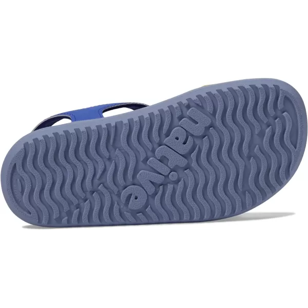 Native Shoes Kids Charley Sugarlite Sandals for Little Kid - Man-Made Upper and Lining, Hook-Loop Closure, and Open Round Toe Style